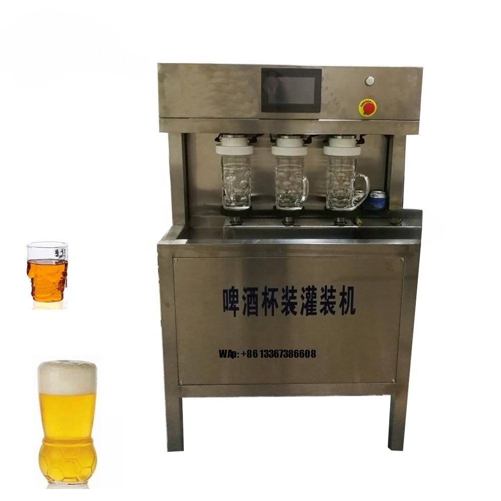 Wine To Beer - Manual Beer Filling Machine for Cup