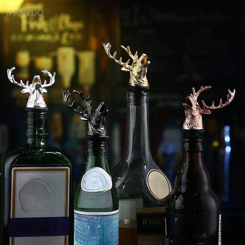 Zinc Alloy Deer Head Wine Pour - đánh giá và giá Wine Beer And Spirits