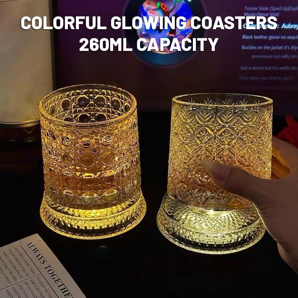 Rotating Whiskey Glass Creativ - đánh giá và giá Wine Beer Drink