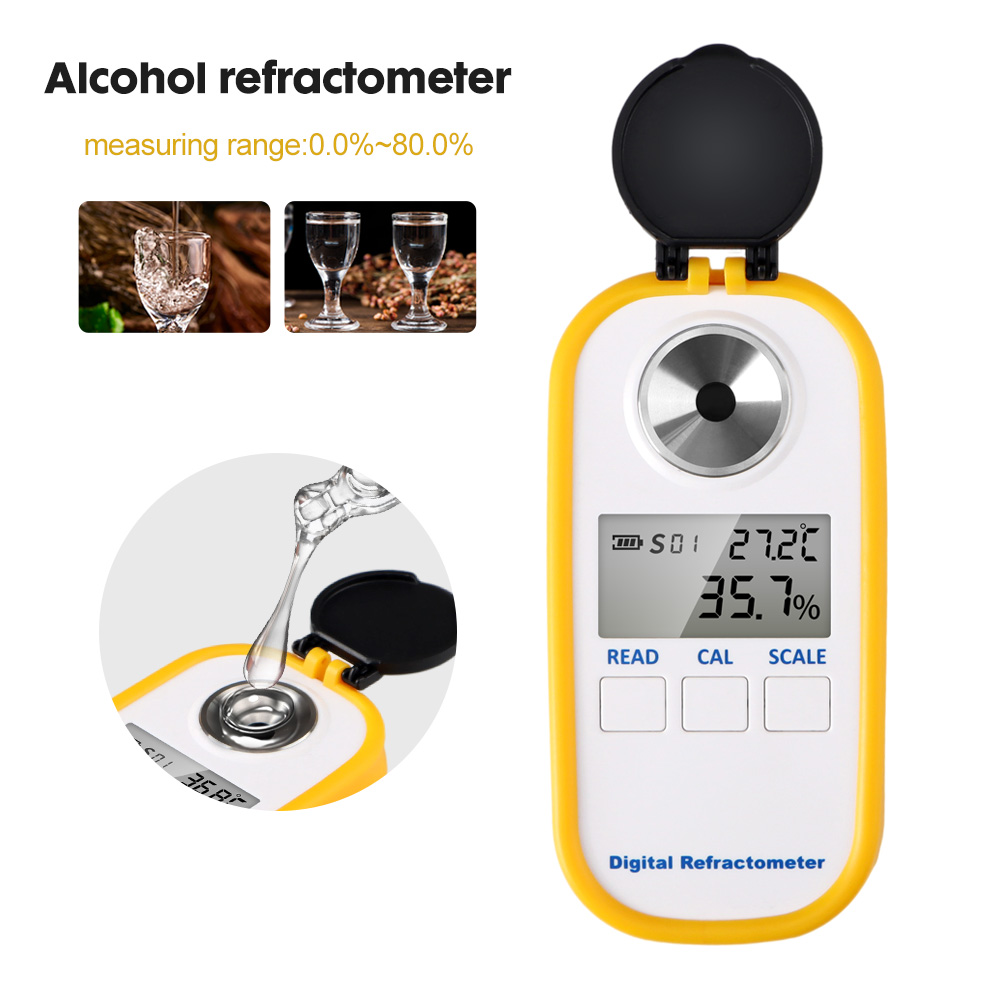 Digital Alcohol Refractometer  - đánh giá và giá Wine Beer And Spirits