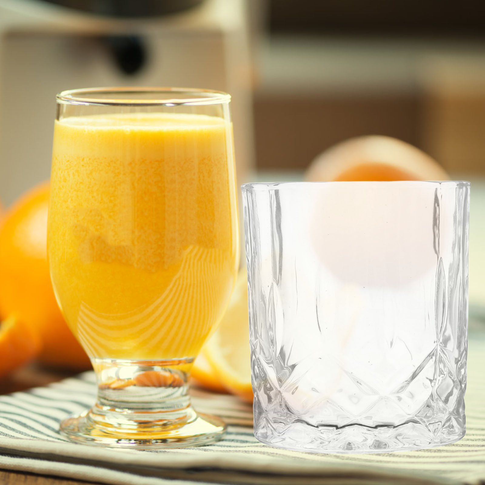 6Pcs Whiskey Glass Set Unique  - đánh giá và giá Wine Beer Drink