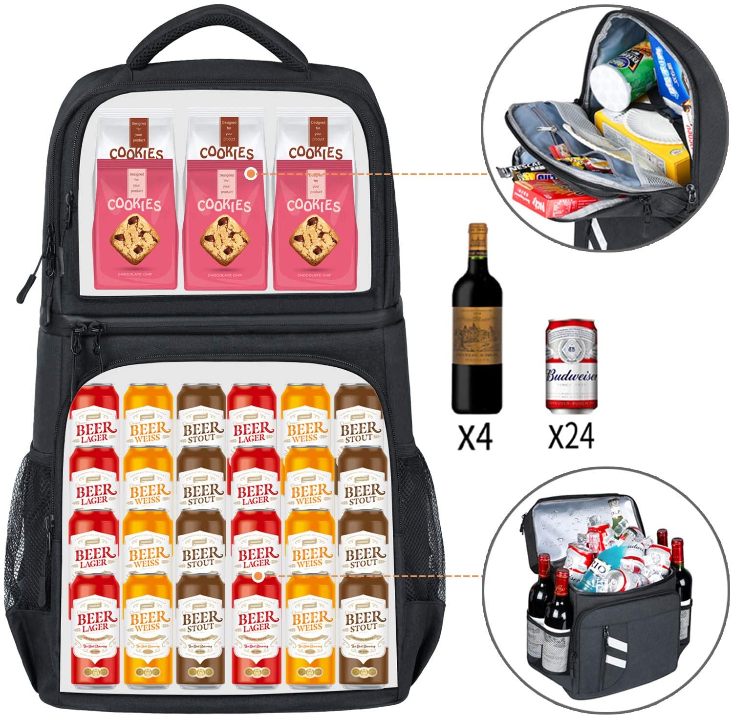 DENUONISS Cách Điện Dã Ngoại B - đánh giá và giá Wine Beer Fridge