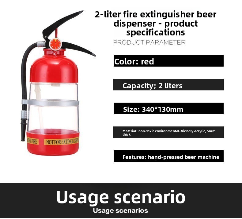 Novelty  Extinguisher Shaped D - đánh giá và giá Wine Beer Juice