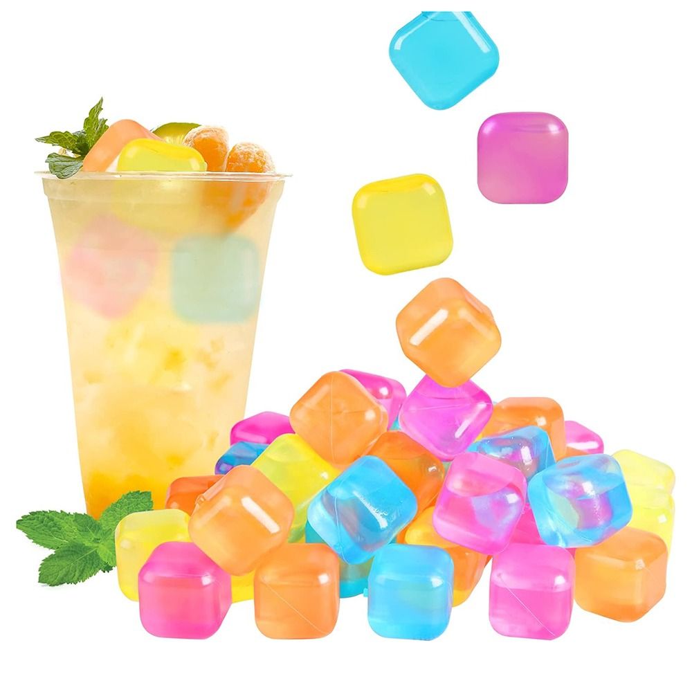 Plastic Ice Cubes 20Pack Color - đánh giá và giá Wine Beer And Spirits