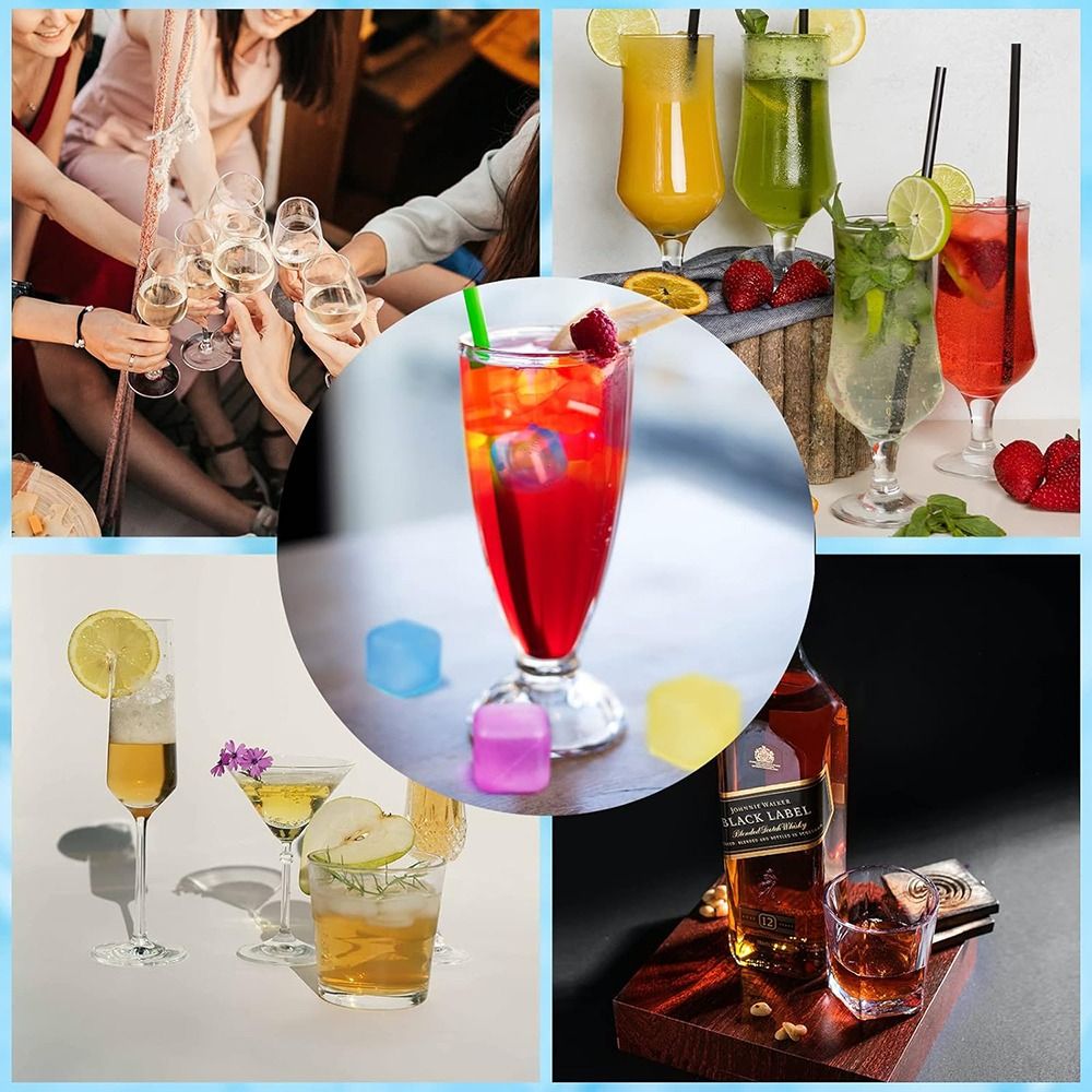 Plastic Ice Cubes 20Pack Color - đánh giá và giá Wine Beer And Spirits